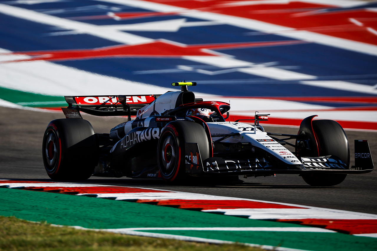 角田裕毅 F1 アメリカグランプリ スクーデリア・アルファタウリ