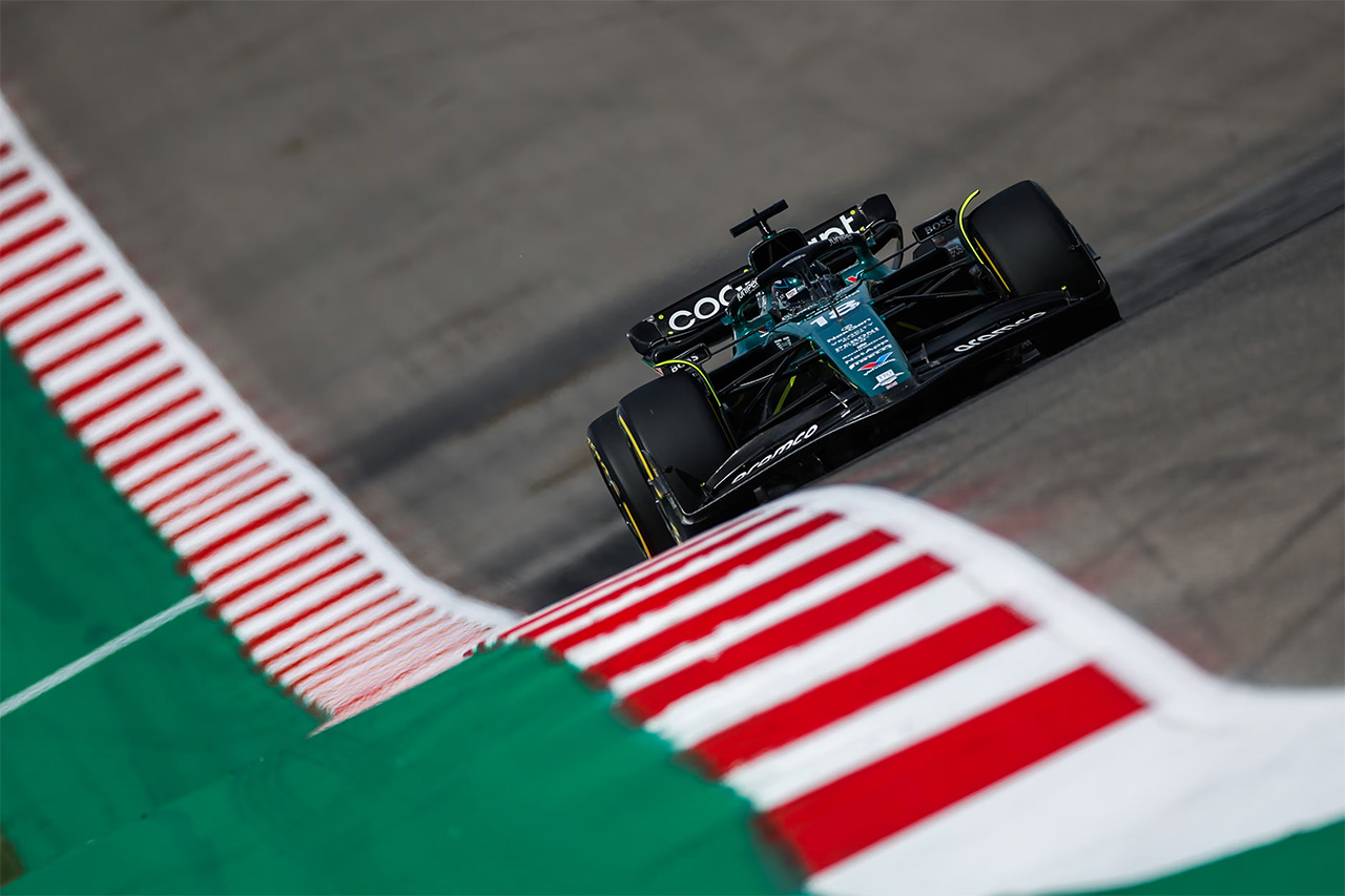 ランス・ストロール F1 アメリカグランプリ アストンマーティン・コグニザント・フォーミュラワンチーム
