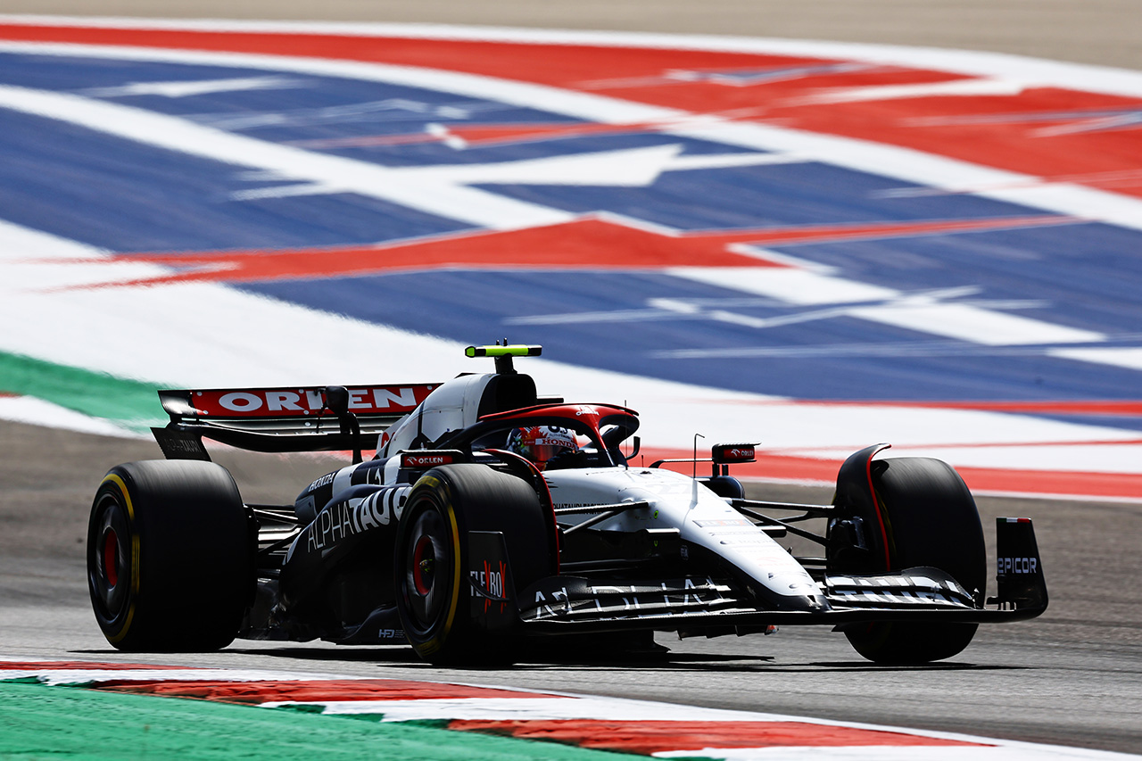 角田裕毅 F1 アメリカグランプリ スクーデリア・アルファタウリ