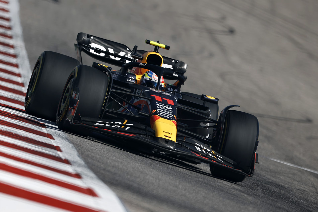 セルジオ・ペレス F1 アメリカグランプリ レッドブル・レーシング