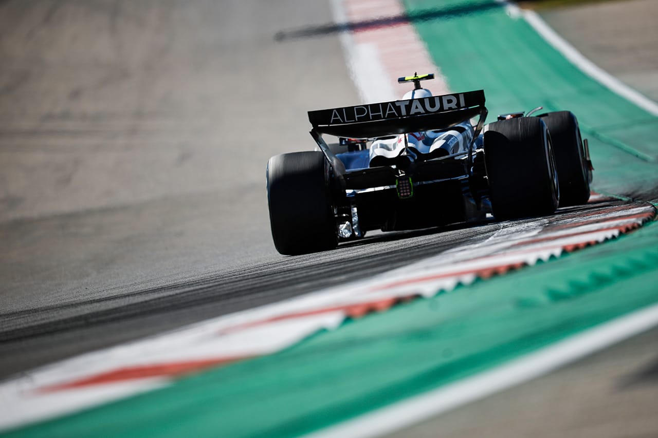 角田裕毅 スクーデリア・アルファタウリ F1 アメリカグランプリ