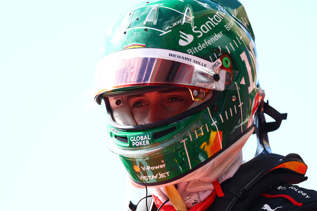 F1アメリカGP シャルル・ルクレール