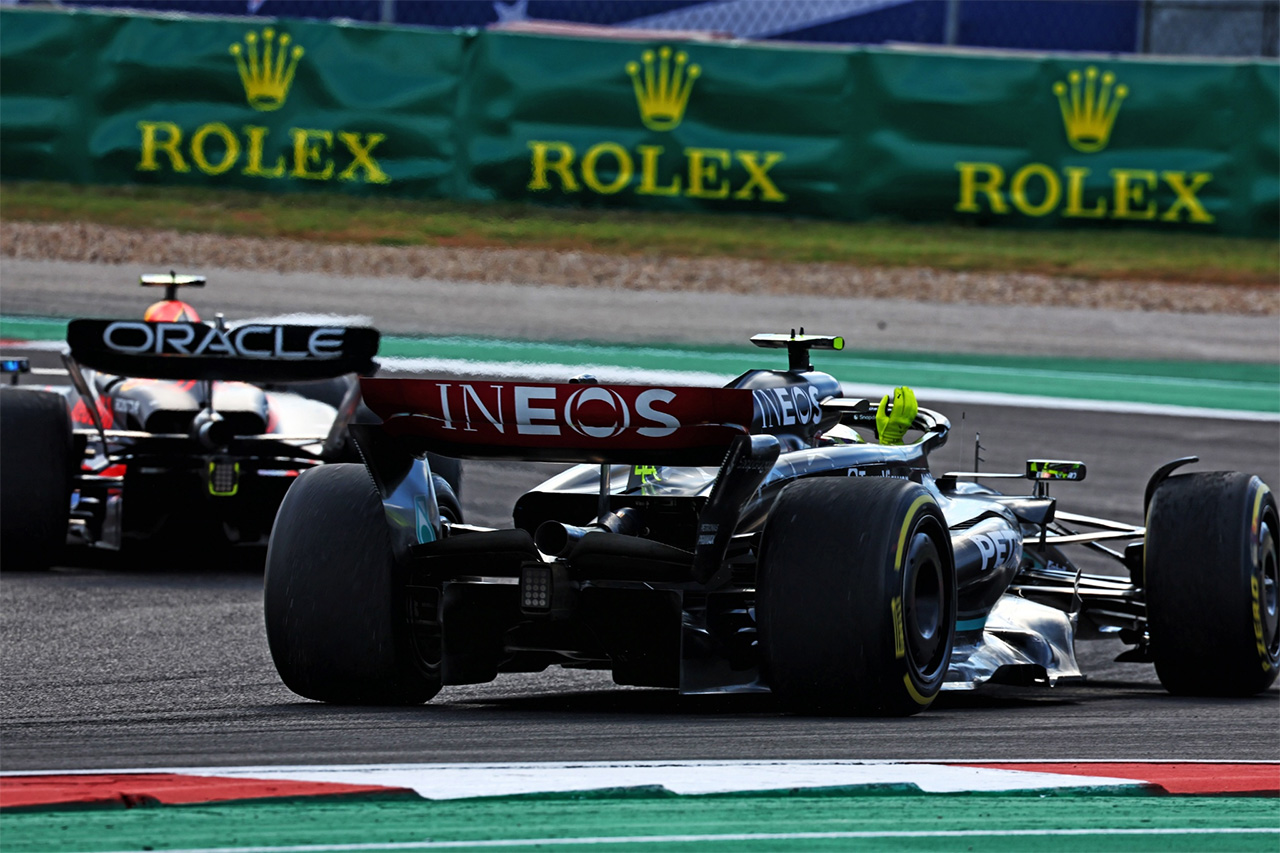 ルイス・ハミルトン F1 アメリカGP メルセデスAMG・ペトロナス・モータースポーツ