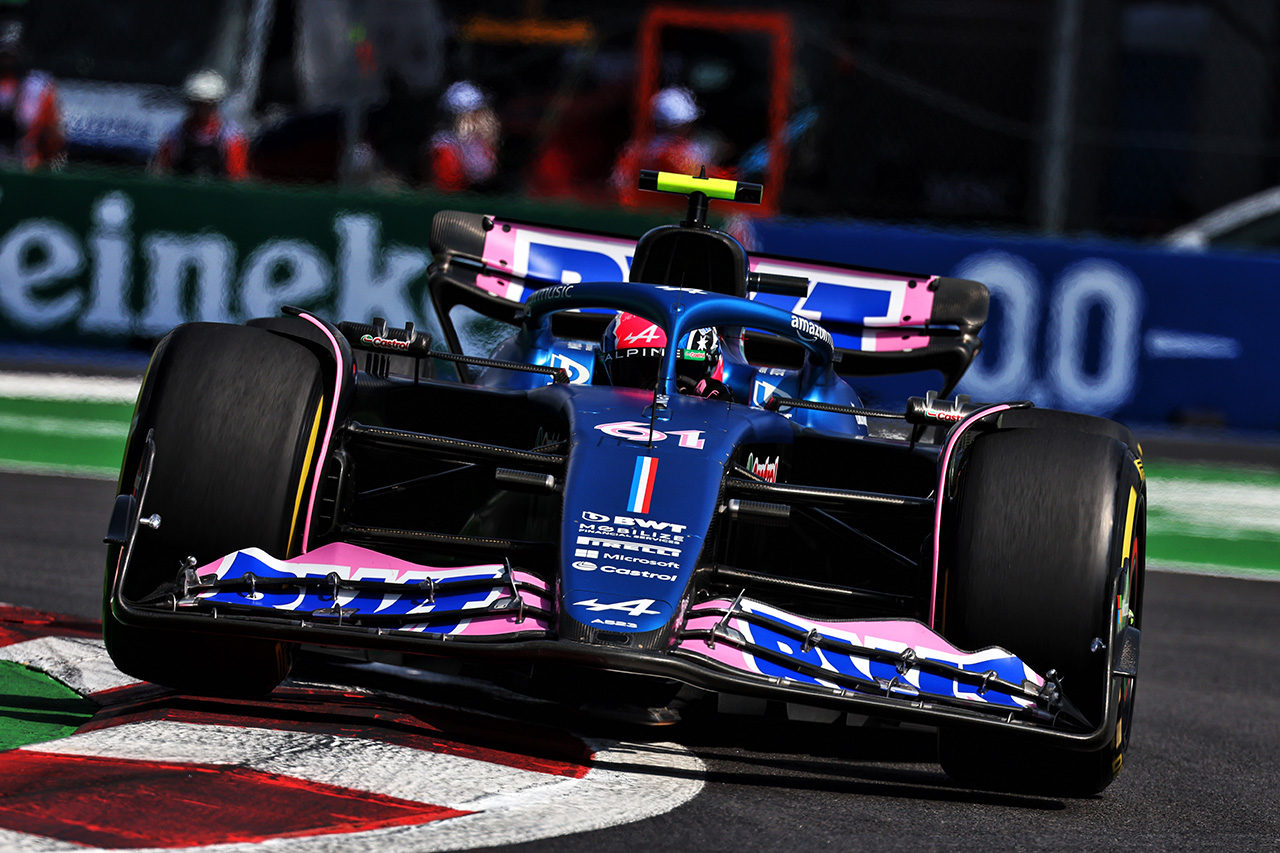ジャック・ドゥーハン アルピーヌF1チーム メキシコグランプリ