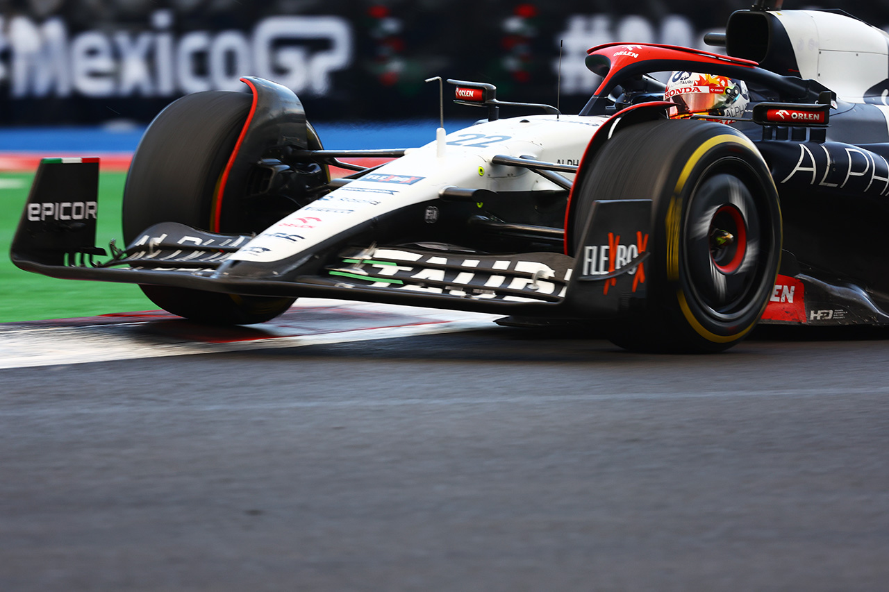 角田裕毅 F1 メキシコグランプリ スクーデリア・アルファタウリ