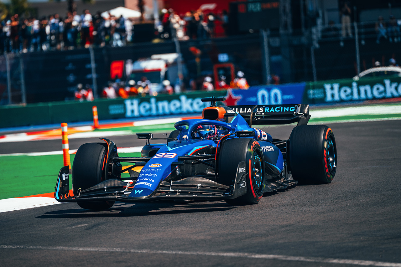 アレクサンダー・アルボン ウィリアムズ・レーシング F1 メキシコグランプリ
