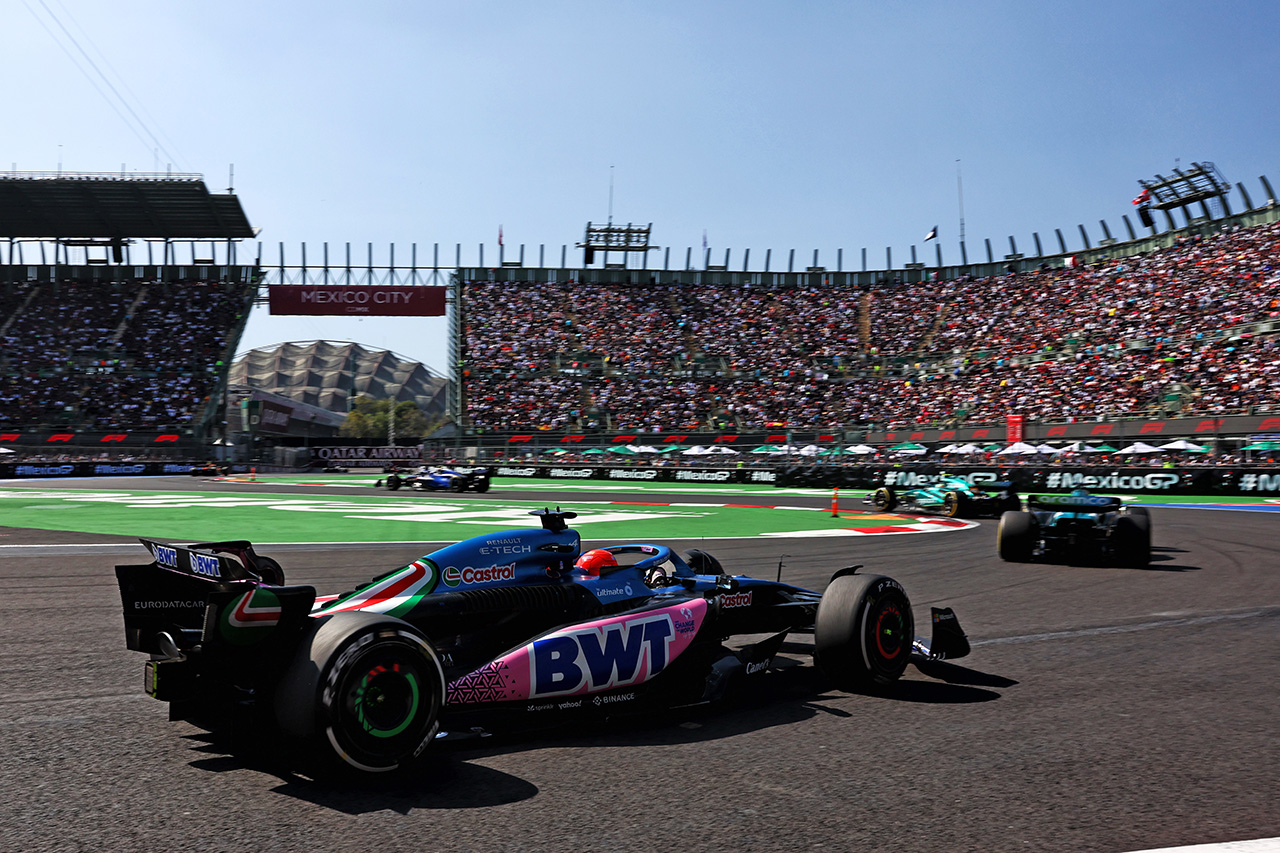 エステバン・オコン アルピーヌF1チーム メキシコGP