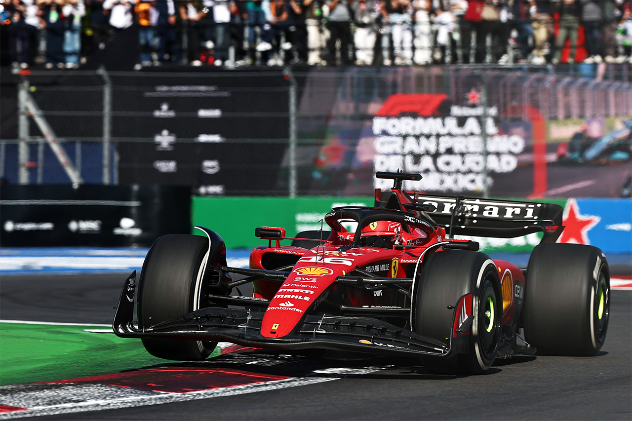 F1メキシコGP決勝 シャルル・ルクレール