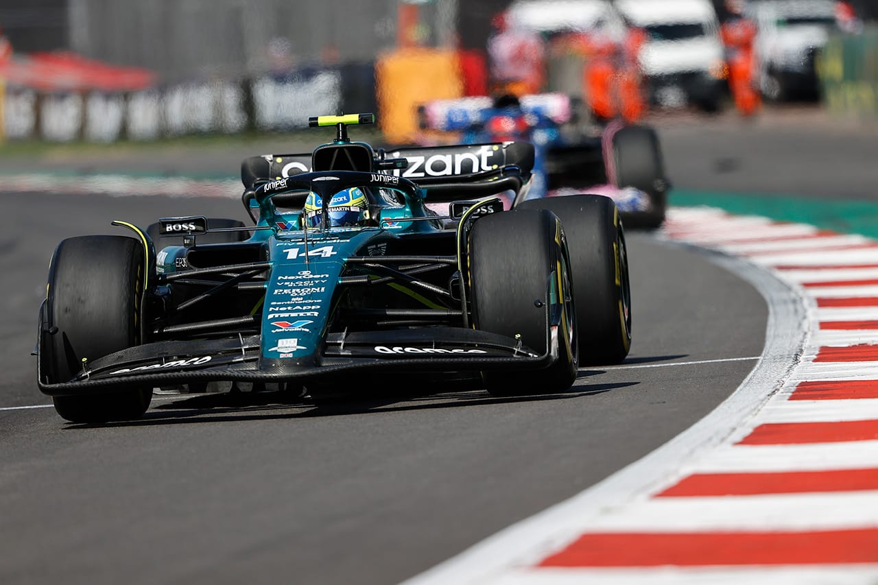 フェルナンド・アロンソ F1 ブラジルGP アストンマーティン・コグニザント・フォーミュラワンチーム