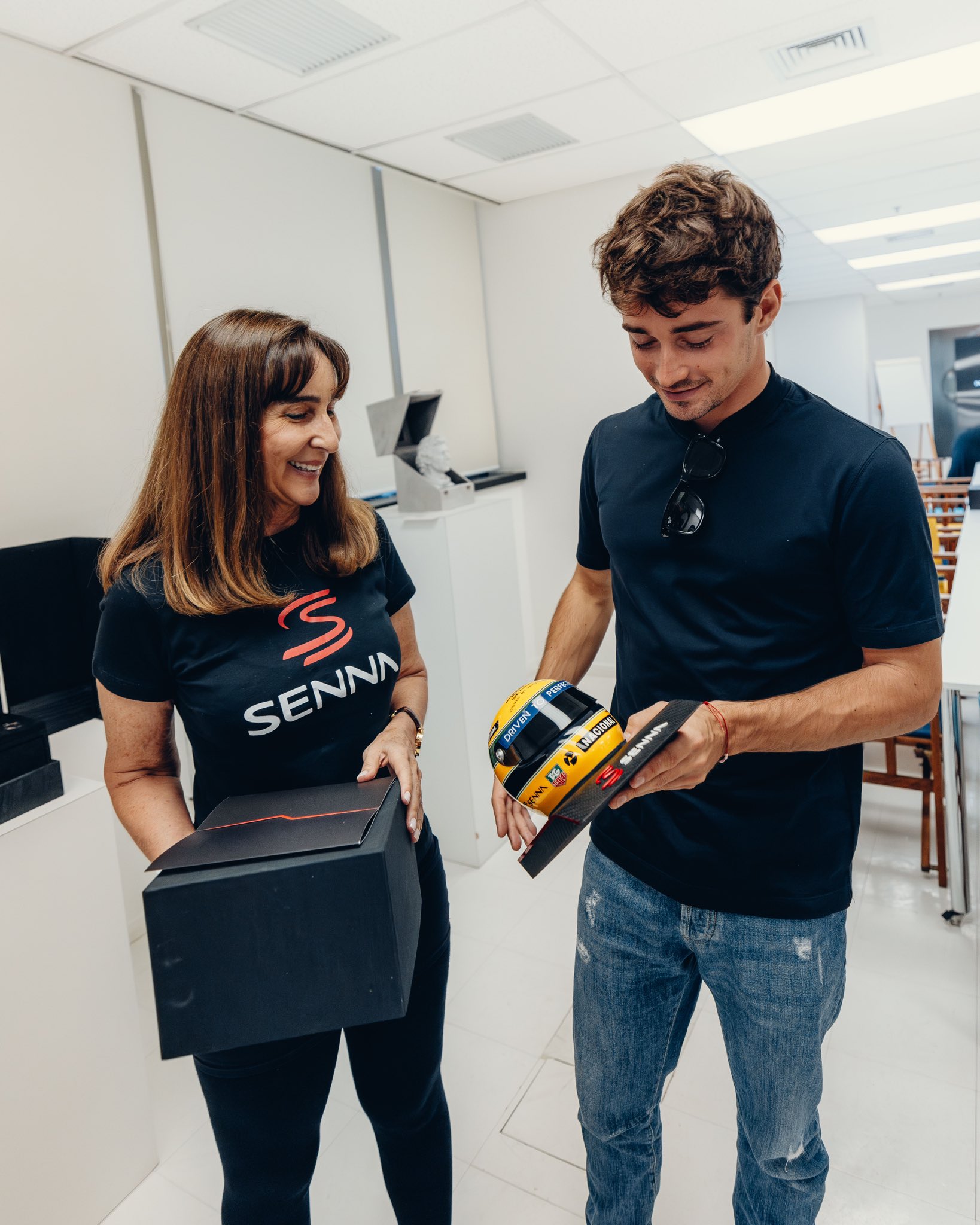 シャルル・ルクレール アイルトン・セナ F1 ブラジルグランプリ