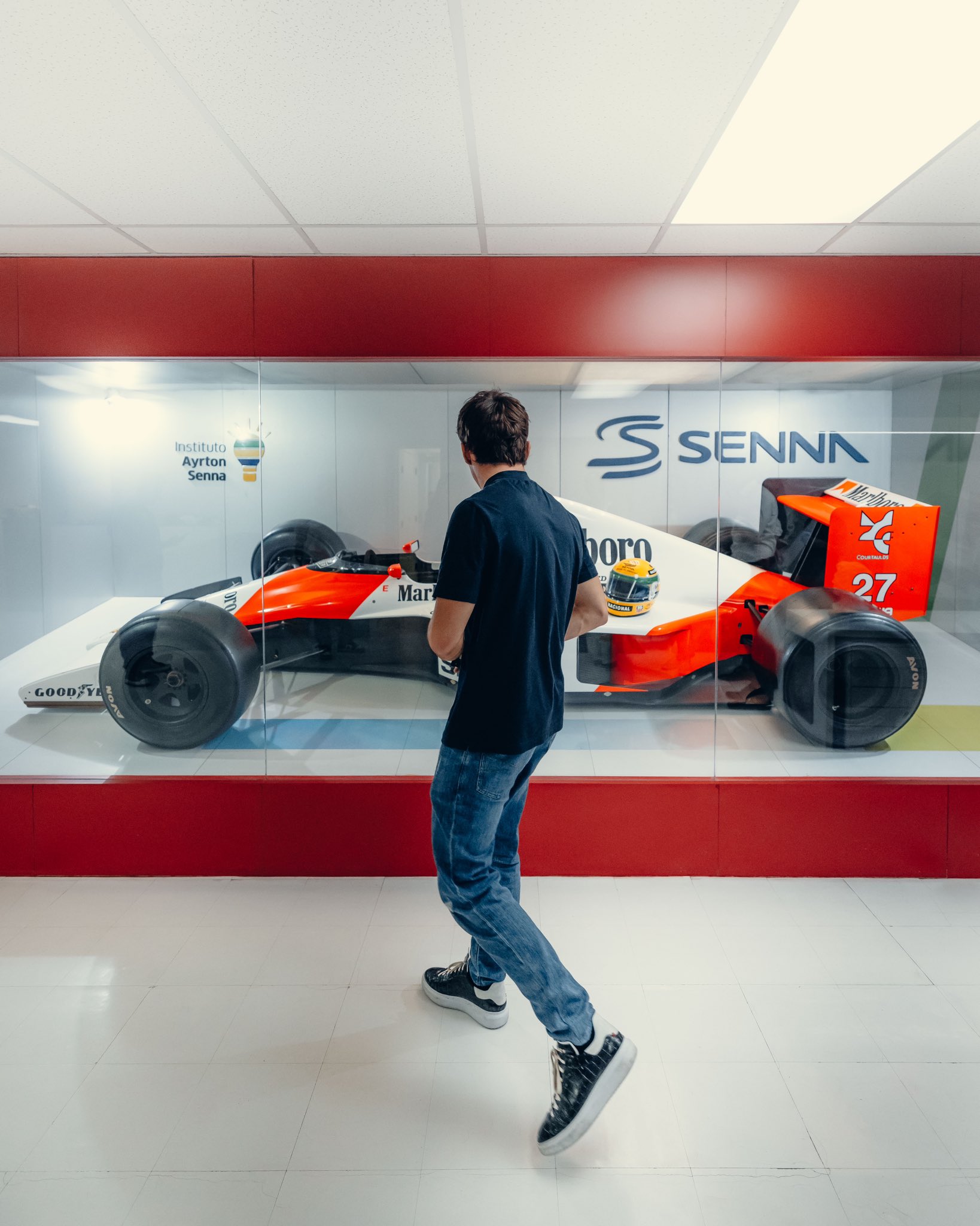 シャルル・ルクレール アイルトン・セナ F1 ブラウジグランプリ
