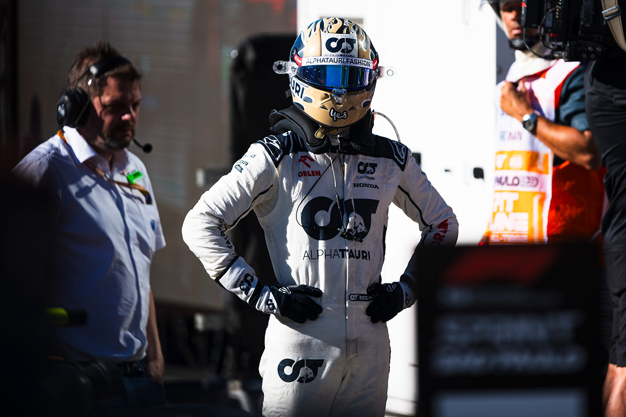 ダニエル・リカルド F1 ブラジルグランプリ スクーデリア・アルファタウリ