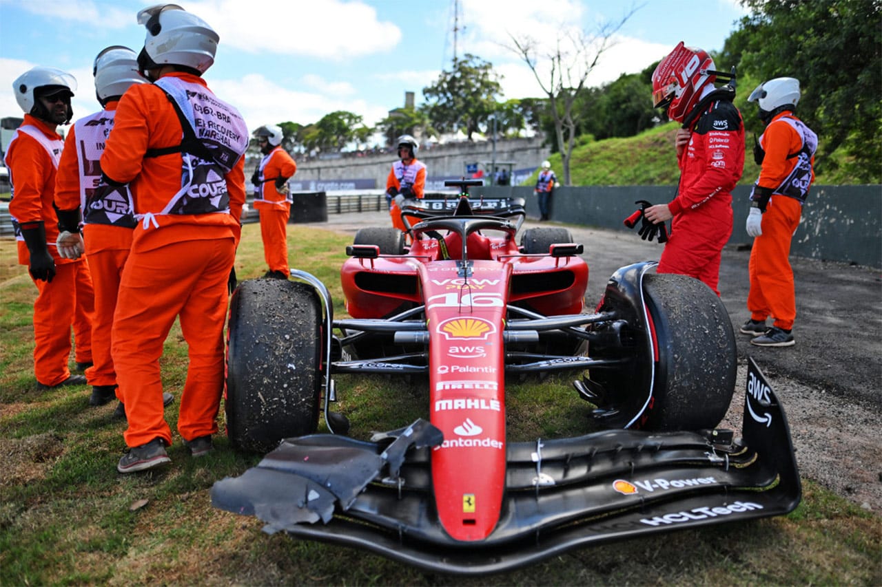 シャルル・ルクレール F1 ブラジルグランプリ スクーデリア・フェラーリ