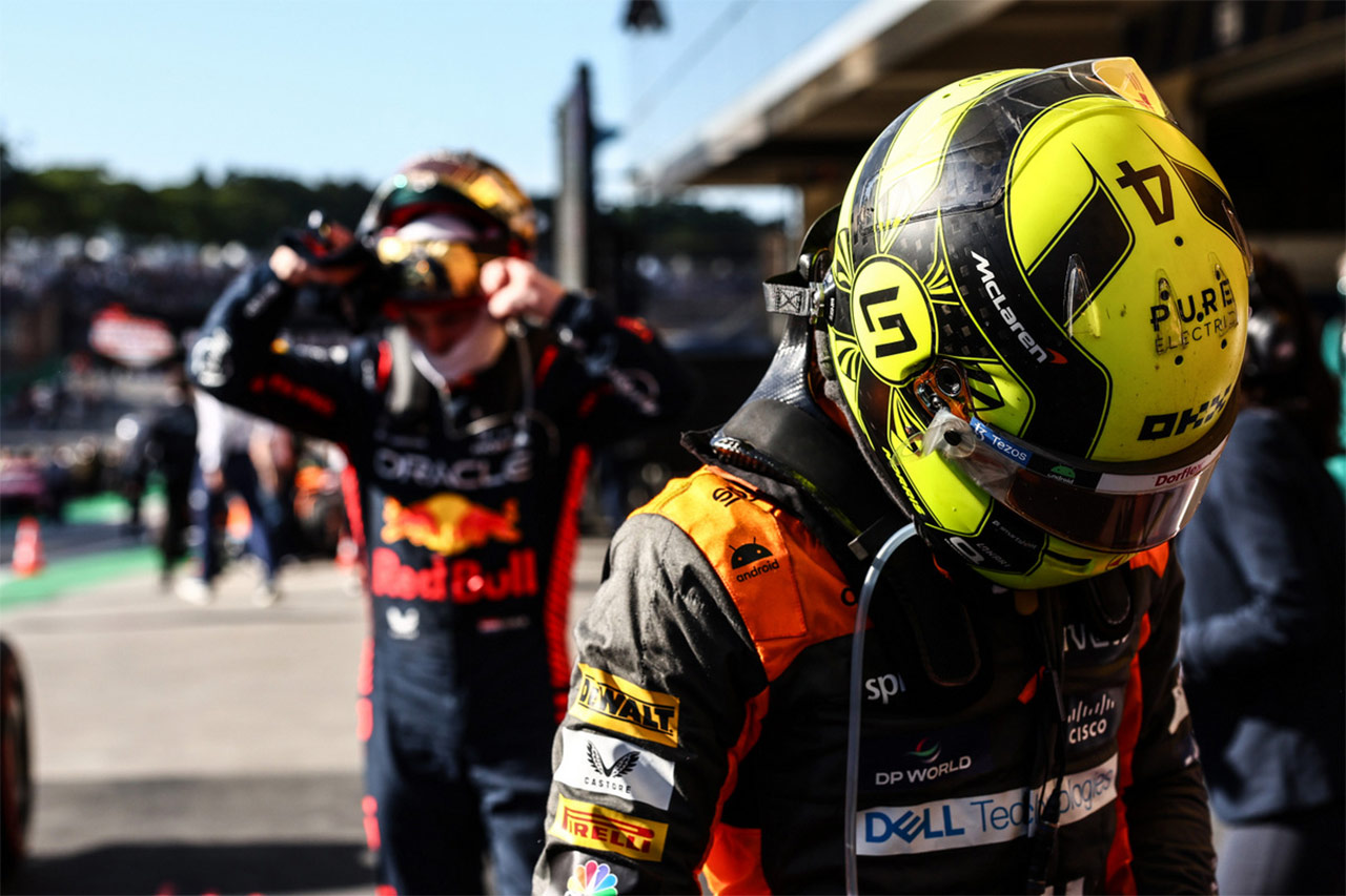 ランド・ノリス F1 ブラジルグランプリ マクラーレン