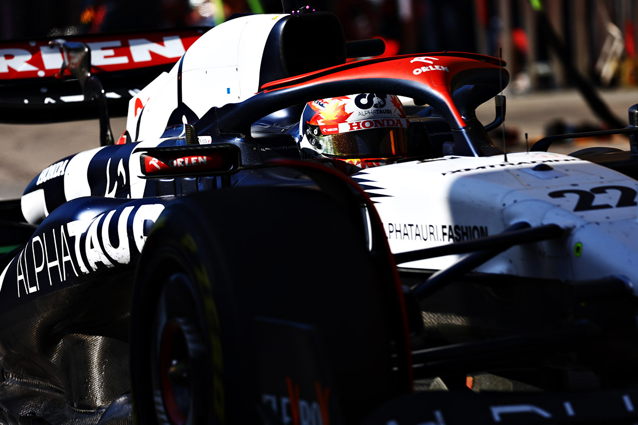 角田裕毅 F1 ブラジルグランプリ スクーデリア・アルファタウリ