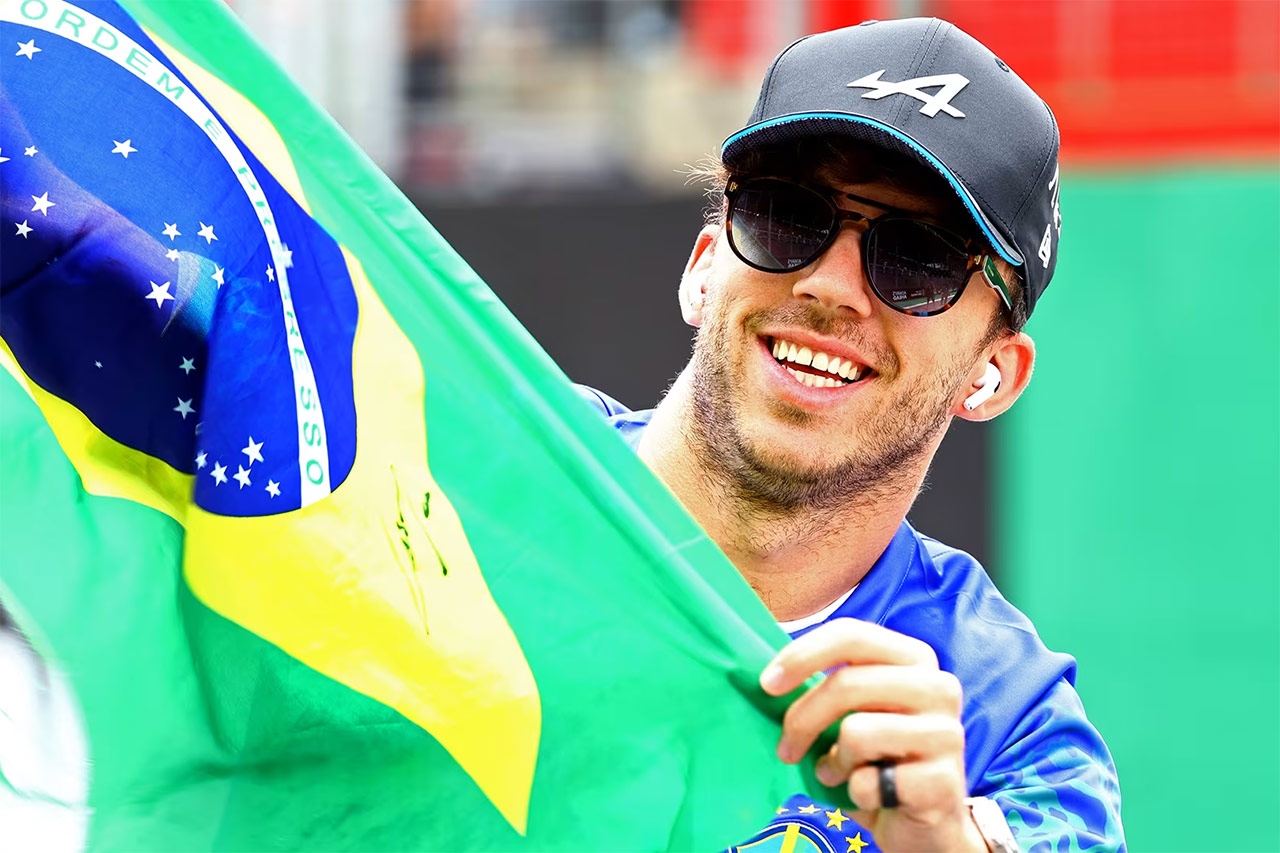 ピエール・ガスリー アルピーヌF1チーム ブラジルグランプリ