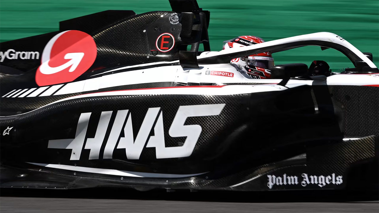 ハースF1チーム VF-23 旧型フロアエッジ
