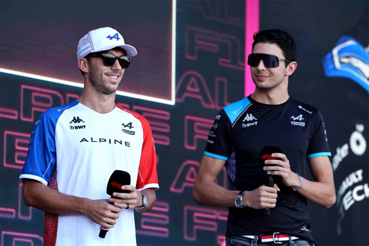 エステバン・オコン ピエール・ガスリー アルピーヌF1チーム