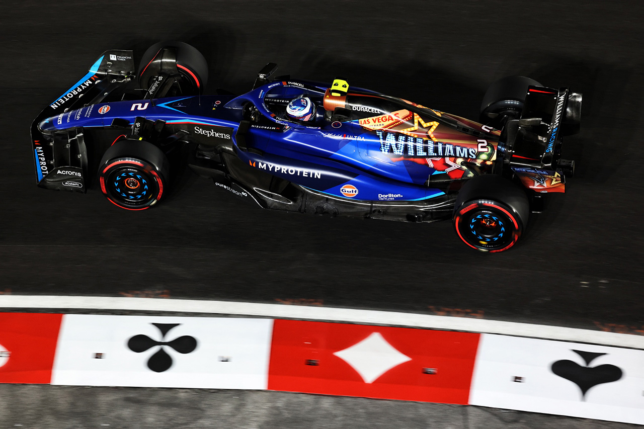 ローガン・サージェント ウィリアムズ・レーシング F1 ラスベガスグランプリ