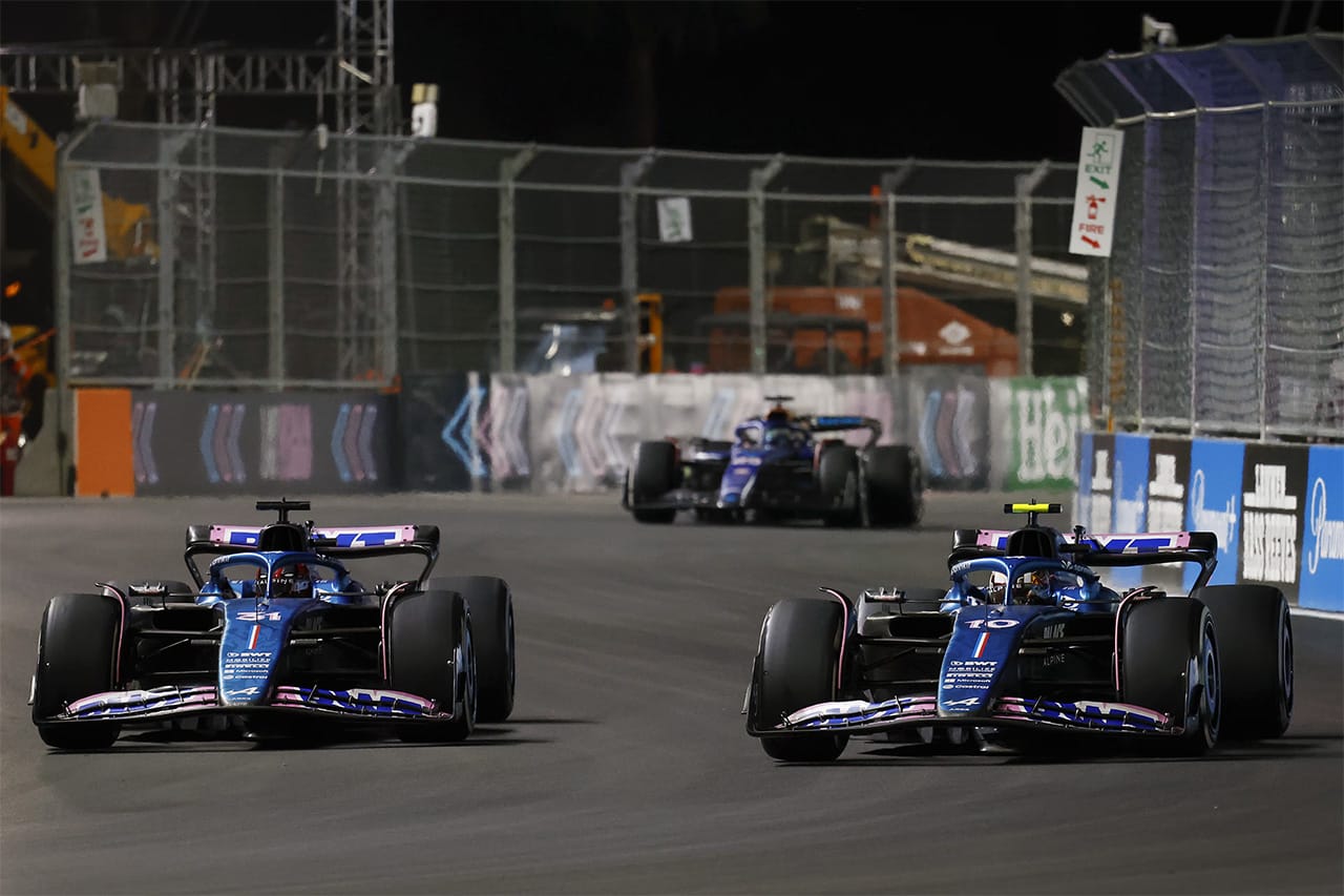 エステバン・オコン F1 ラスベガスグランプリ