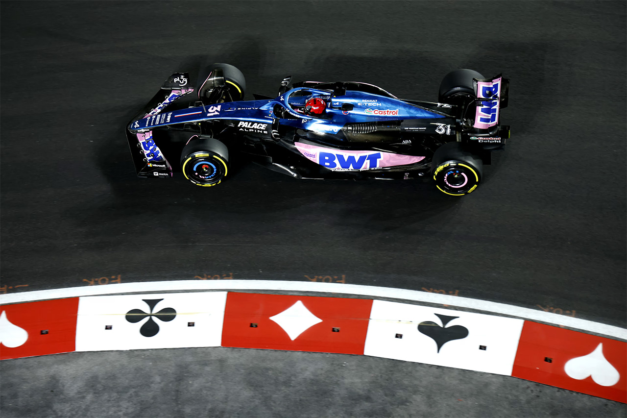 F1 ラスベガスGP 決勝 エステバン・オコン