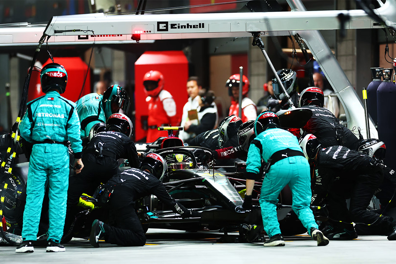 ルイス・ハミルトン F1 ラスベガスグランプリ メルセデスAMG・ペトロナス・モータースポーツ