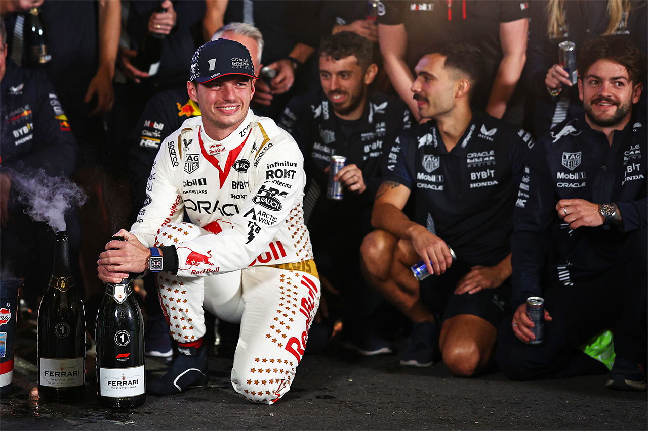 F1ラスベガスGP マックス・フェルスタッペン