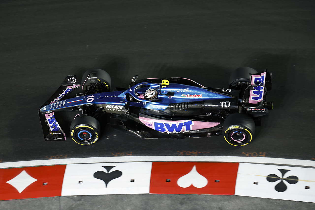 F1ラスベガスGP ピエール・ガスリー
