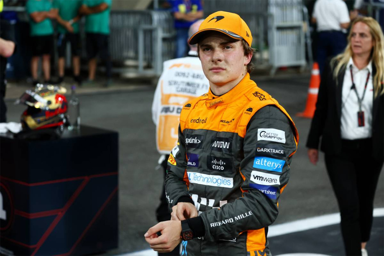 オスカー・ピアストリ マクラーレン F1 アブダビグランプリ