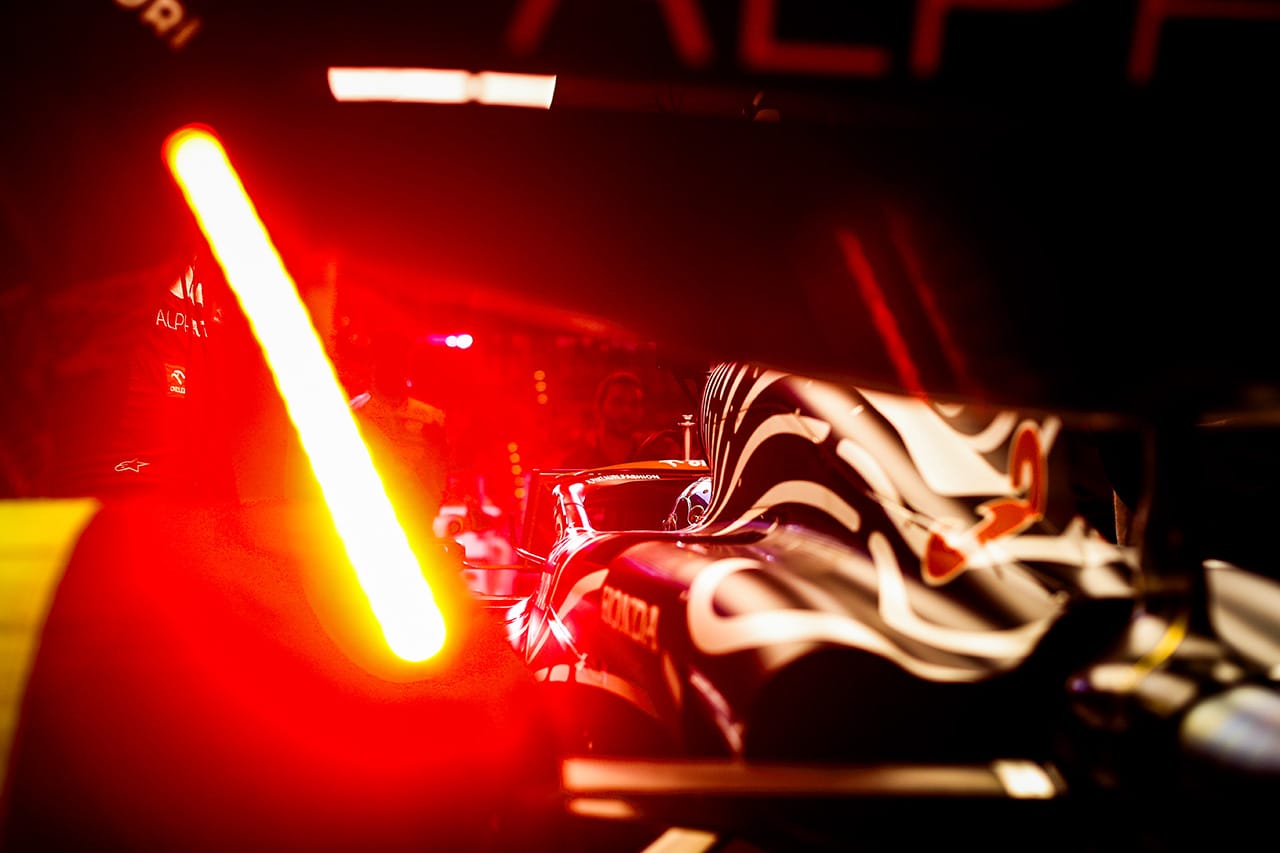 角田裕毅 アブダビGP F1 スクーデリア・アルファタウリ