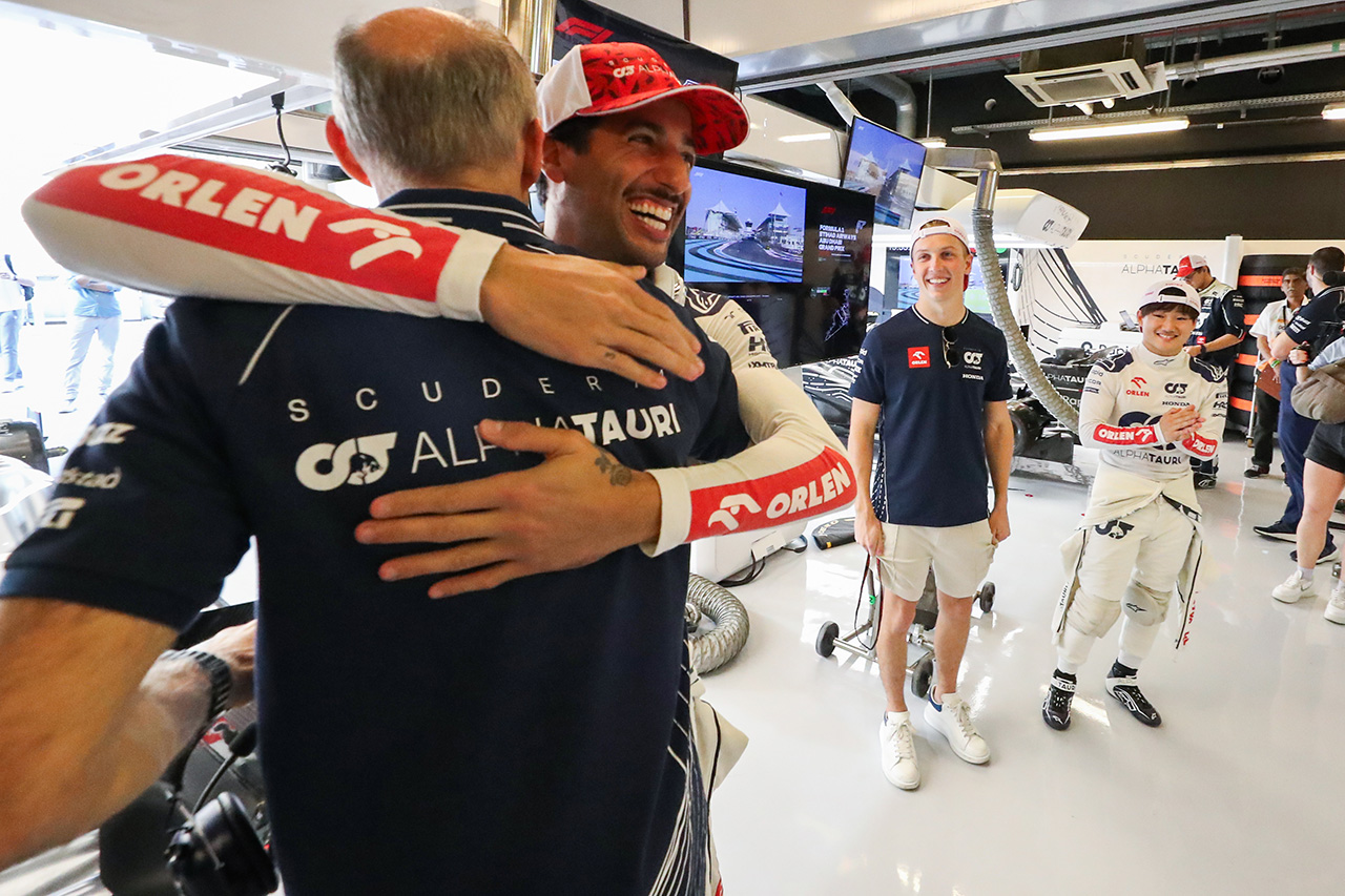 フランツ・トスト スクーデリア・アルファタウリ ダニエル・リカルド F1 アウダビグランプリ