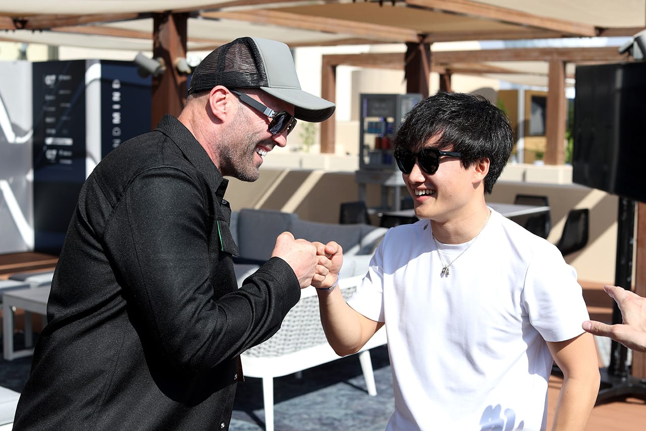 角田裕毅 F1 アブダビグランプリ ジェイソン・ステイサム
