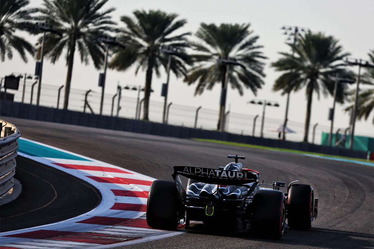 F1 アブダビテスト 岩佐歩夢