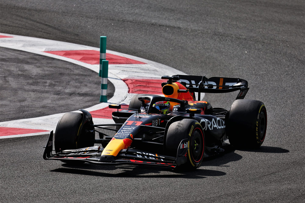 F1 アブダビテスト ペレスの実験日
