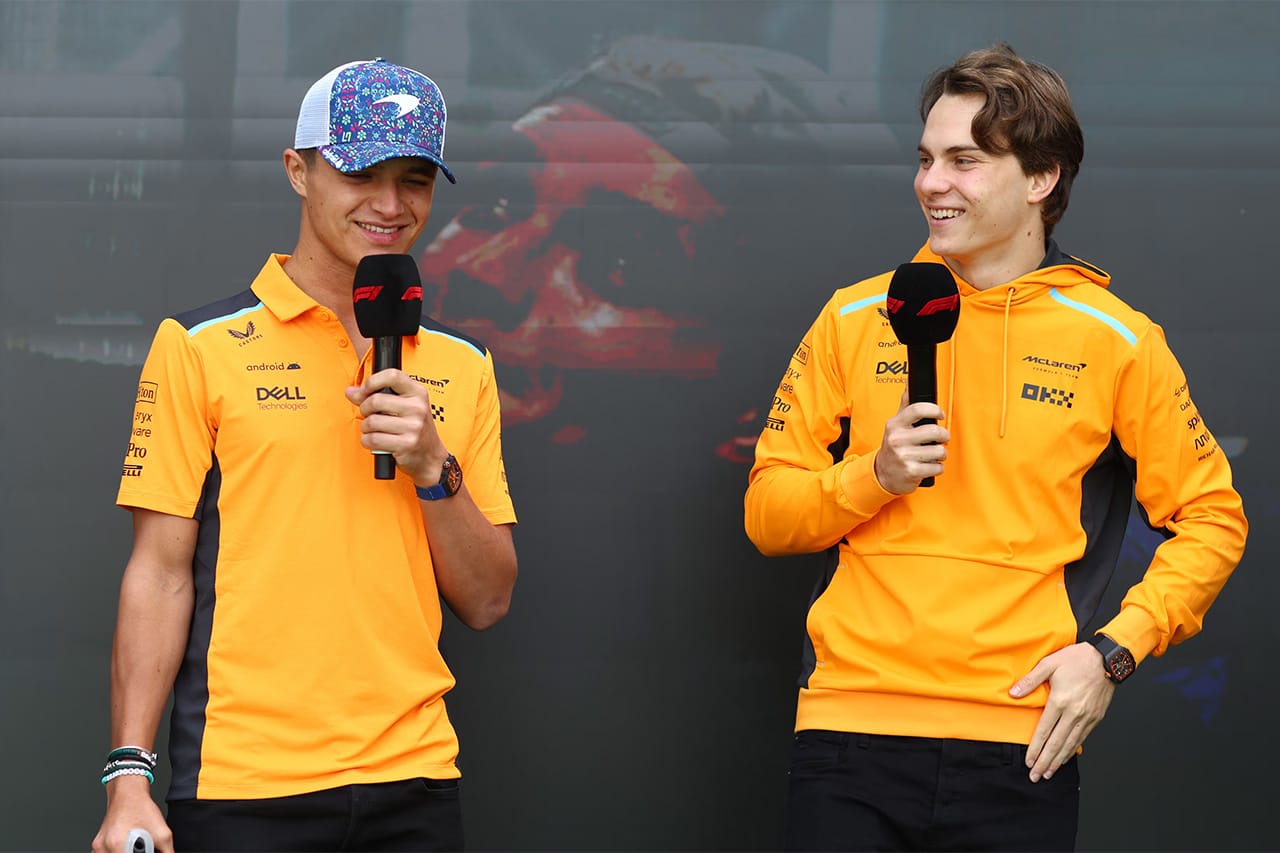 オスカー・ピアストリ F1 マクラーレン