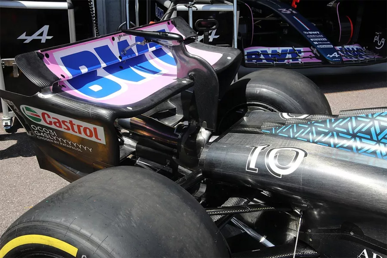 2024年のF1世界選手権 フォーミュラ1カー:翼端渦の処理