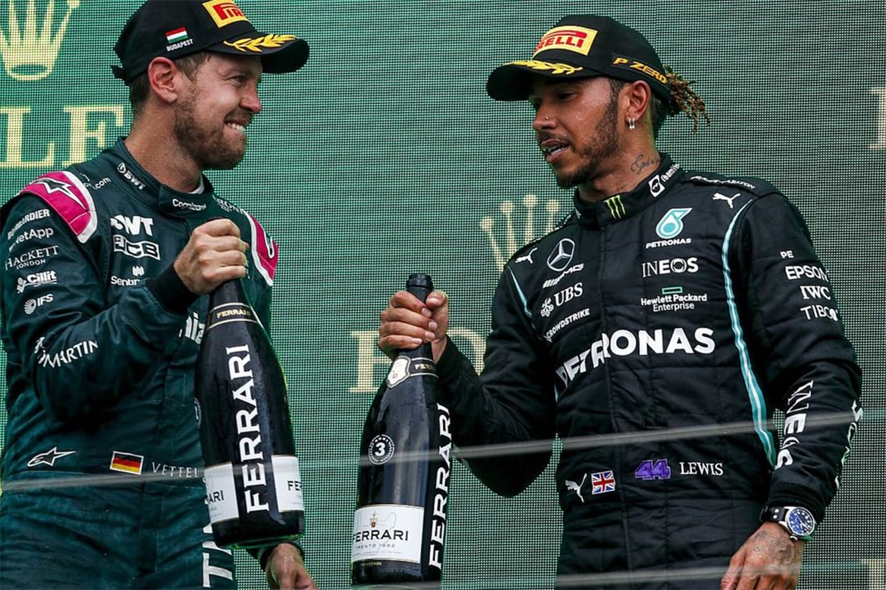 セバスチャン・ベッテル メルセデスAMG・ペトロナス・モータースポーツ F1