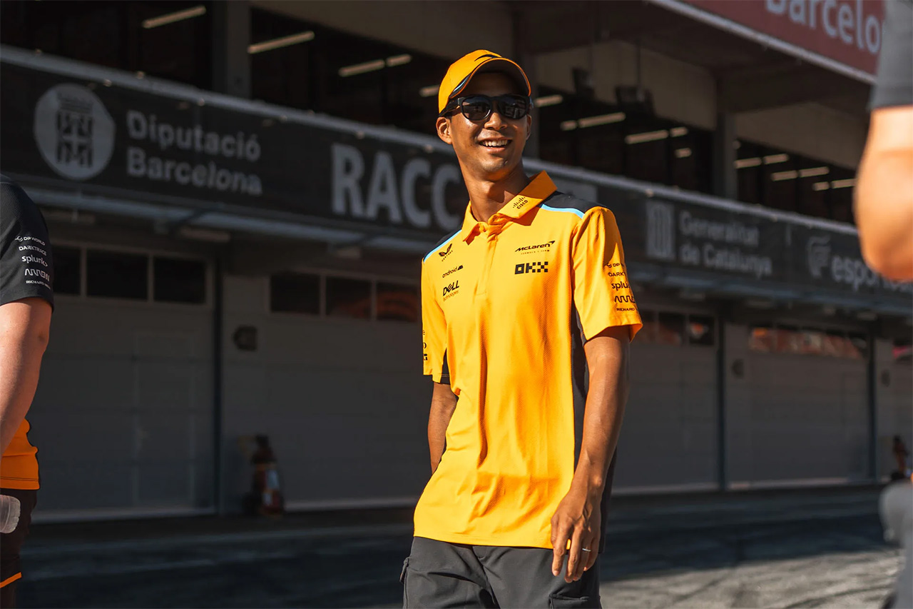平川亮 マクラーレン F1