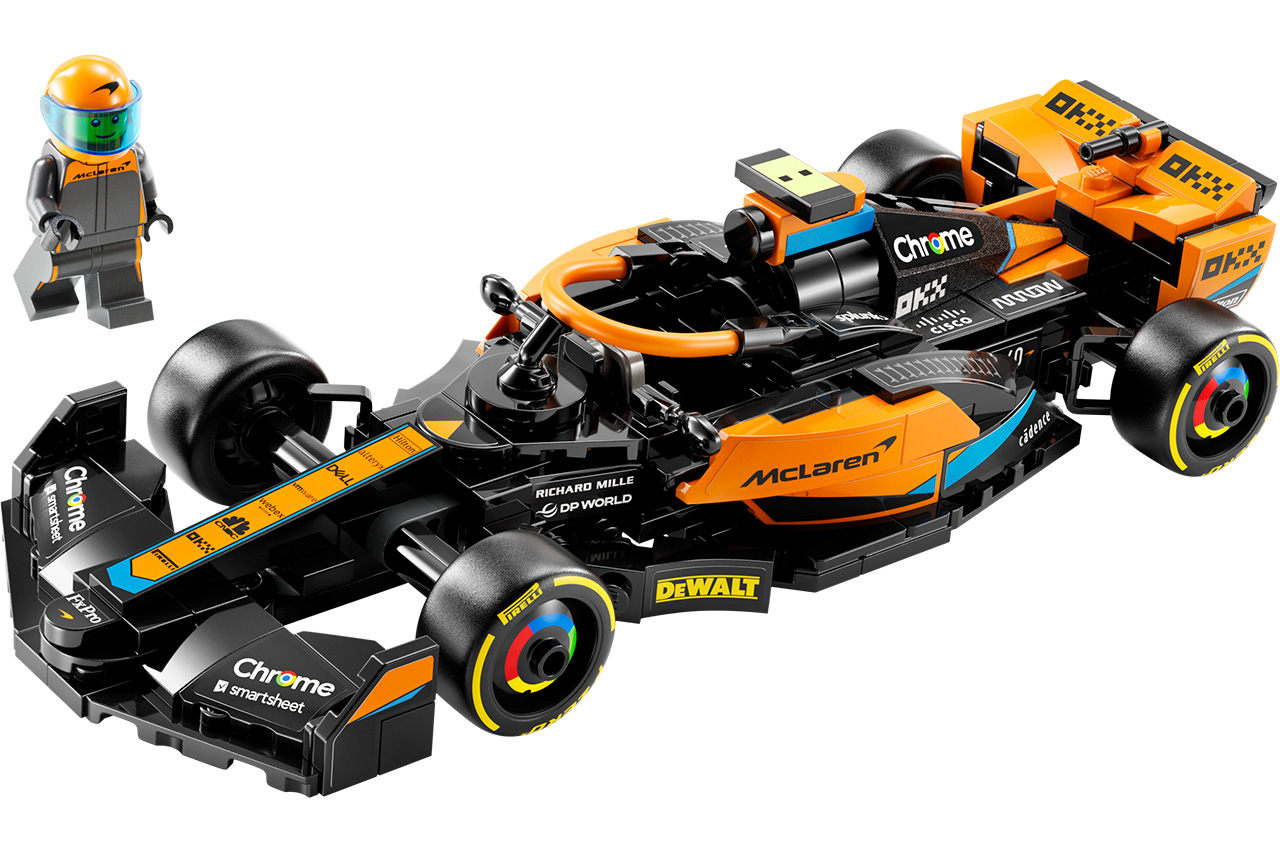 レゴスピードチャンピオン 2023マクラーレン フォーミュラ1 レースカー
