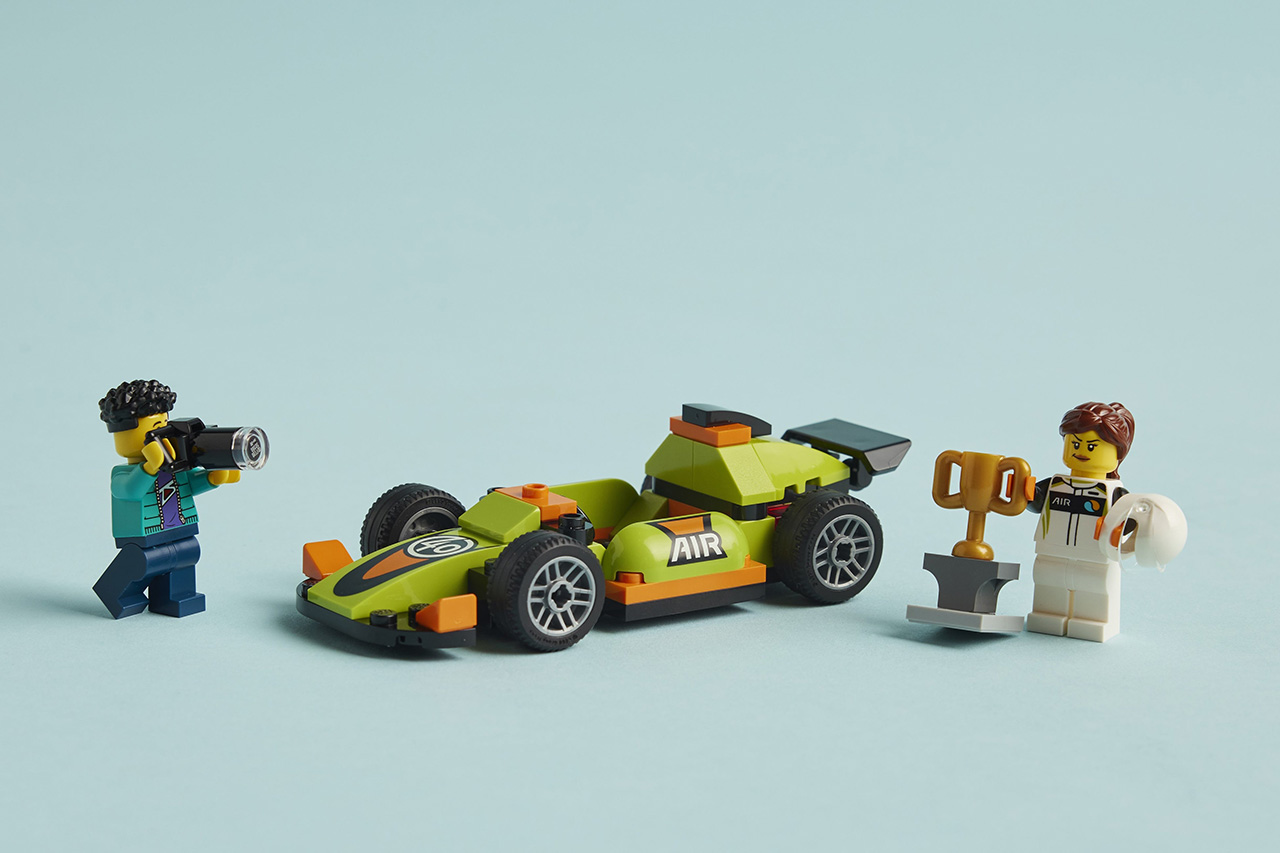 レゴシティみどりのレースカー