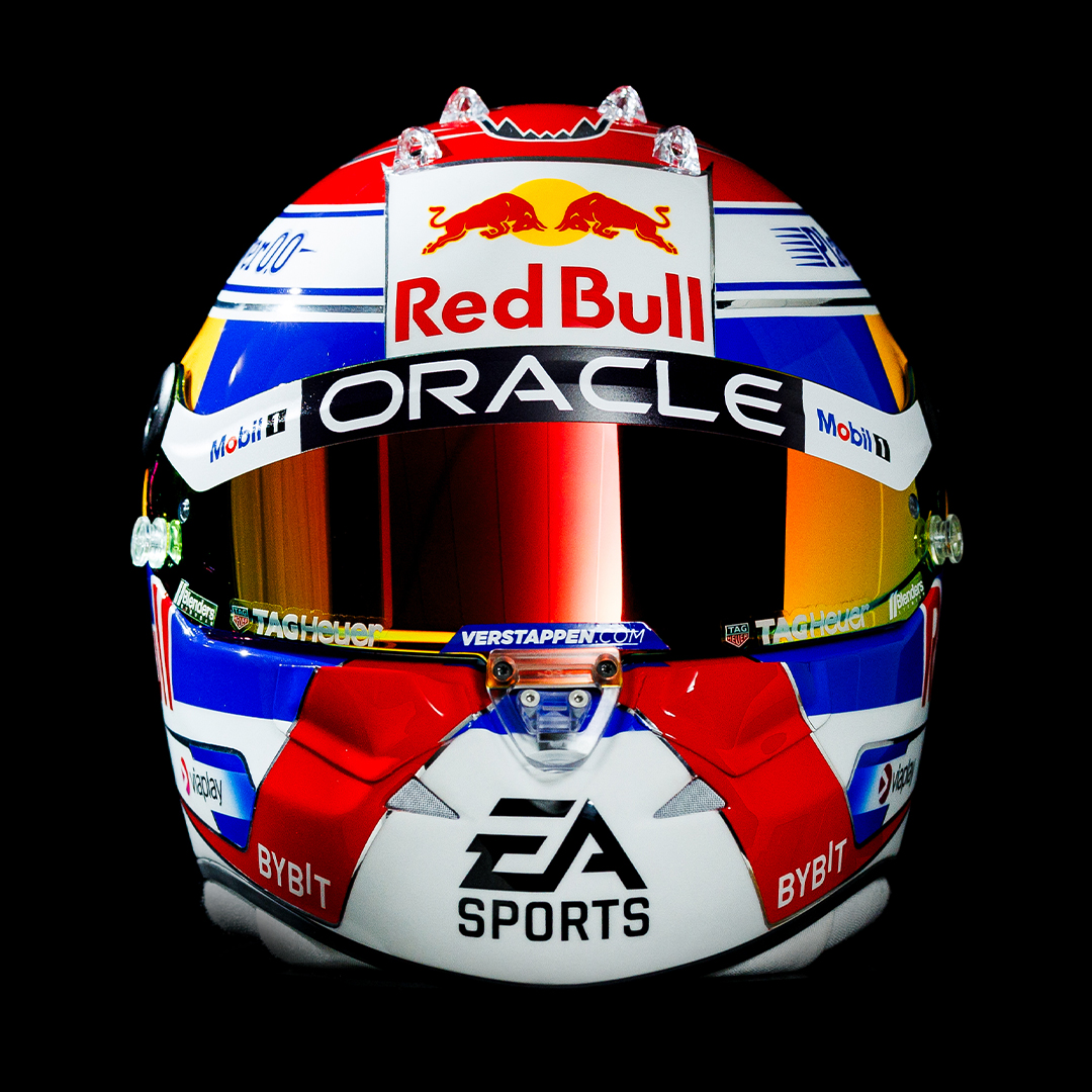 マックス・フェルスタッペン 2024年 F1ヘルメット レッドブル・レーシング
