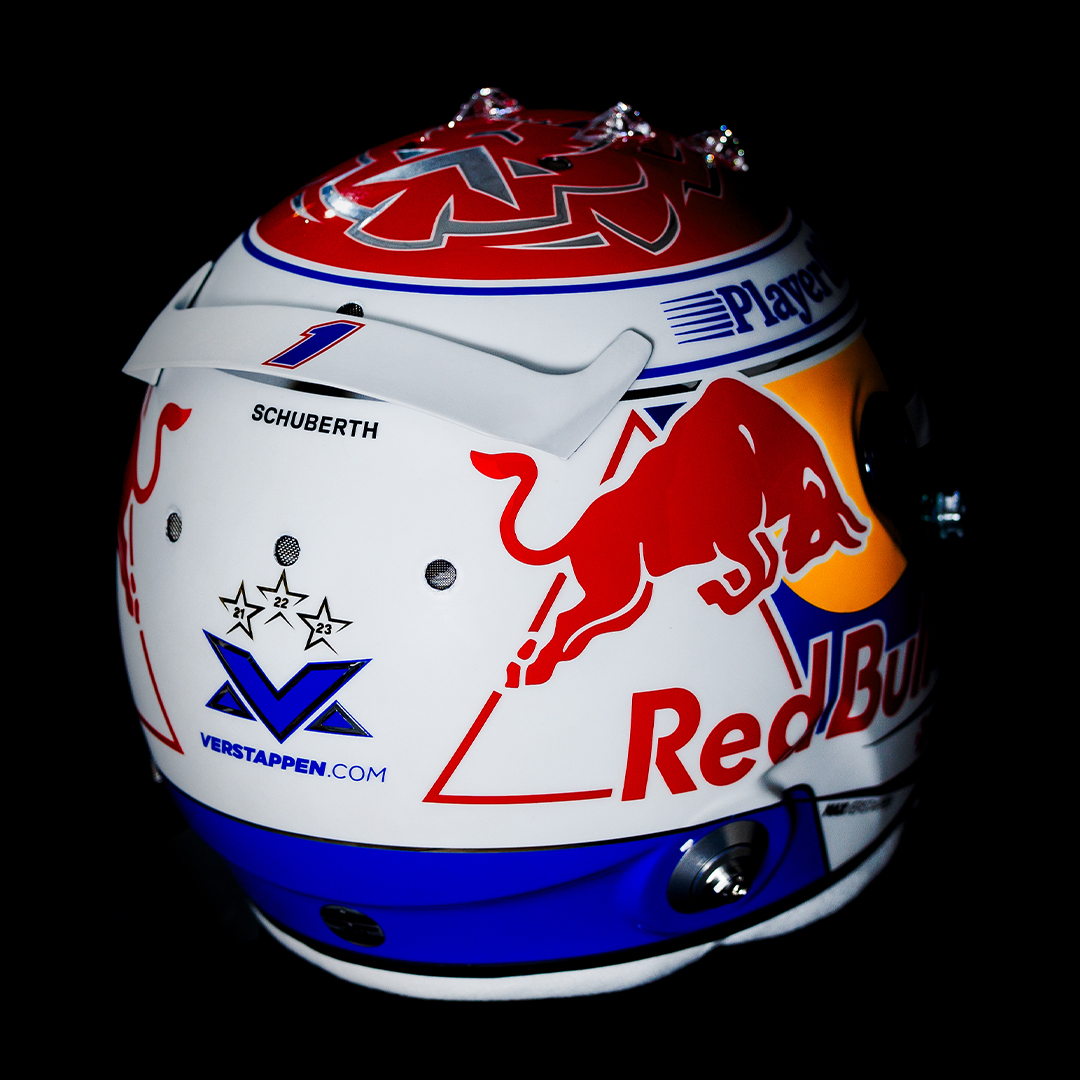 マックス・フェルスタッペン 2024年 F1ヘルメット レッドブル・レーシング