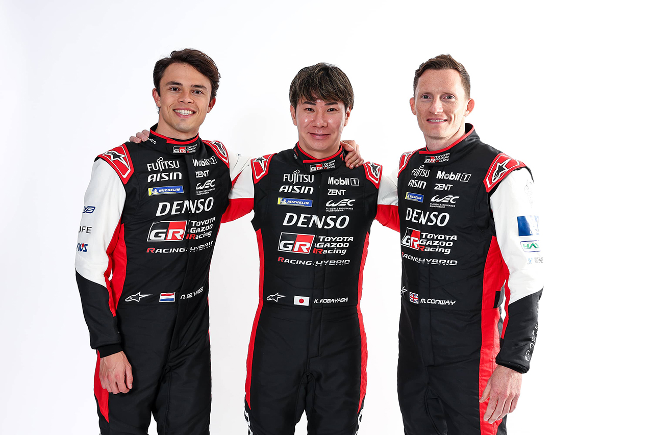 WEC トヨタ GR010 HYBRID 7号車 ドライバー