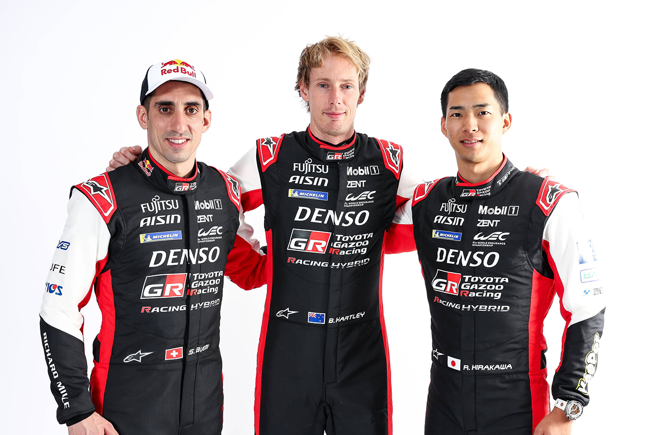 WEC トヨタ GR010 HYBRID 8号車 ドライバー