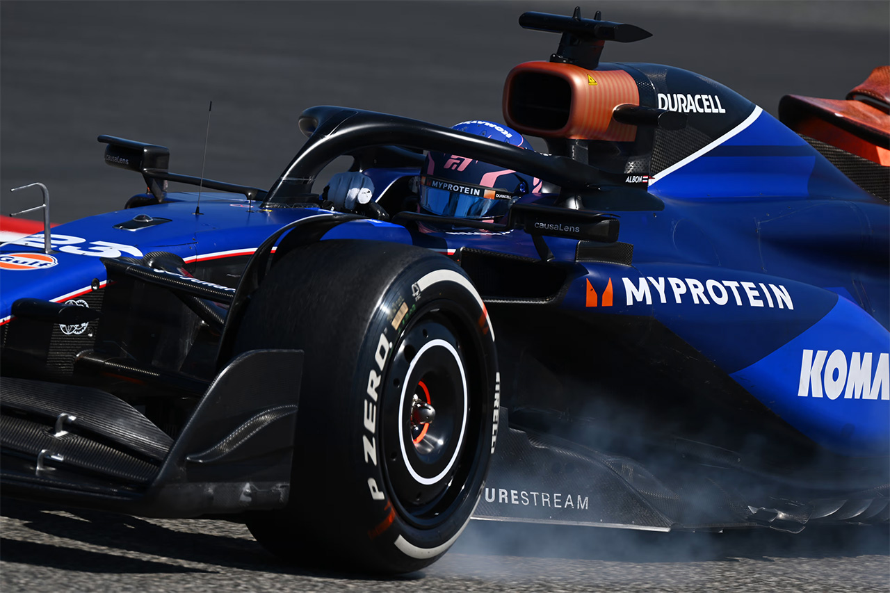 2024年F1プレシーズンテスト1日目 ウィリアムズ・レーシング