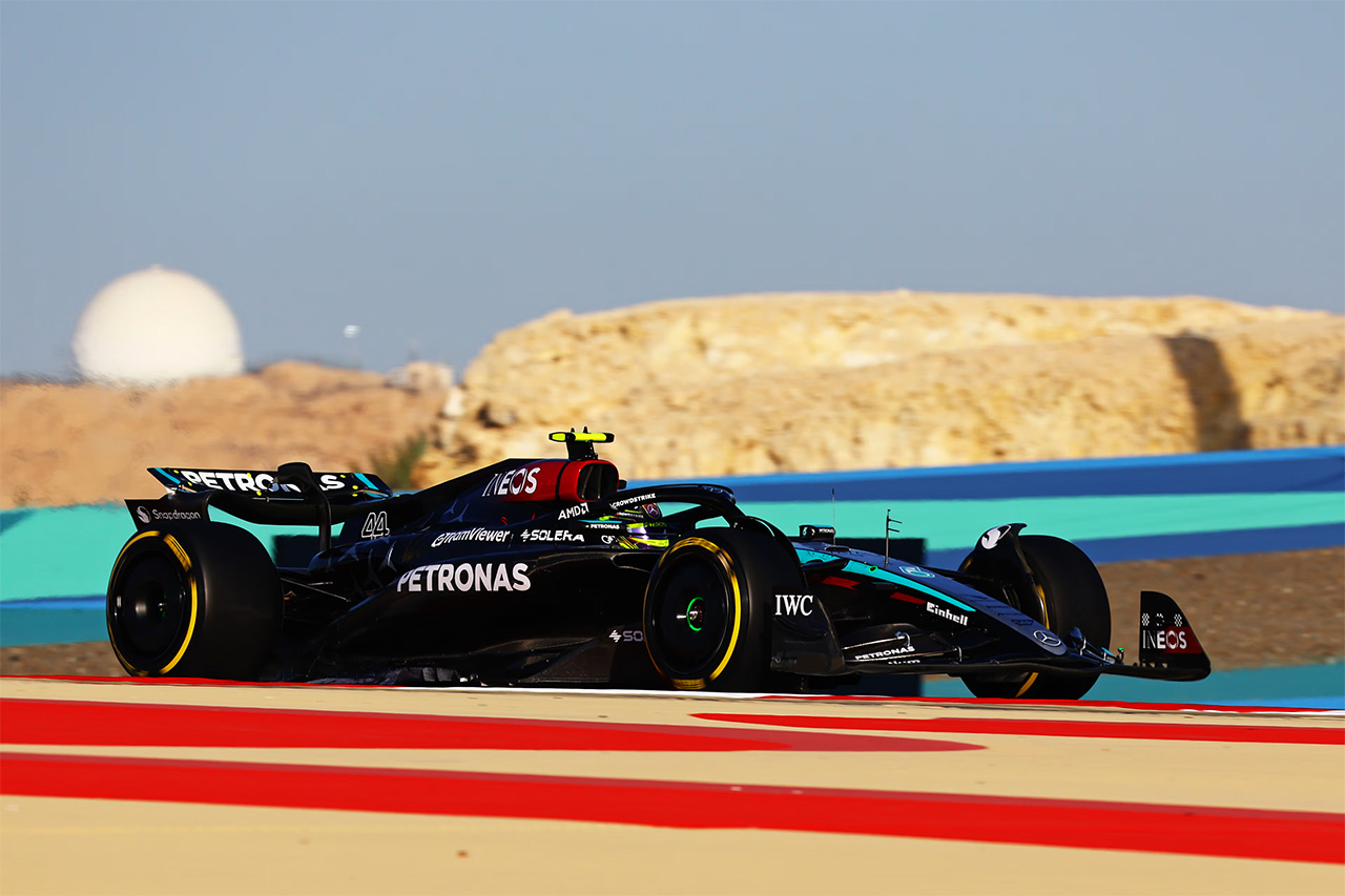 2024年F1プレシーズンテスト メルセデスAMG・ペトロナス・モータースポーツ