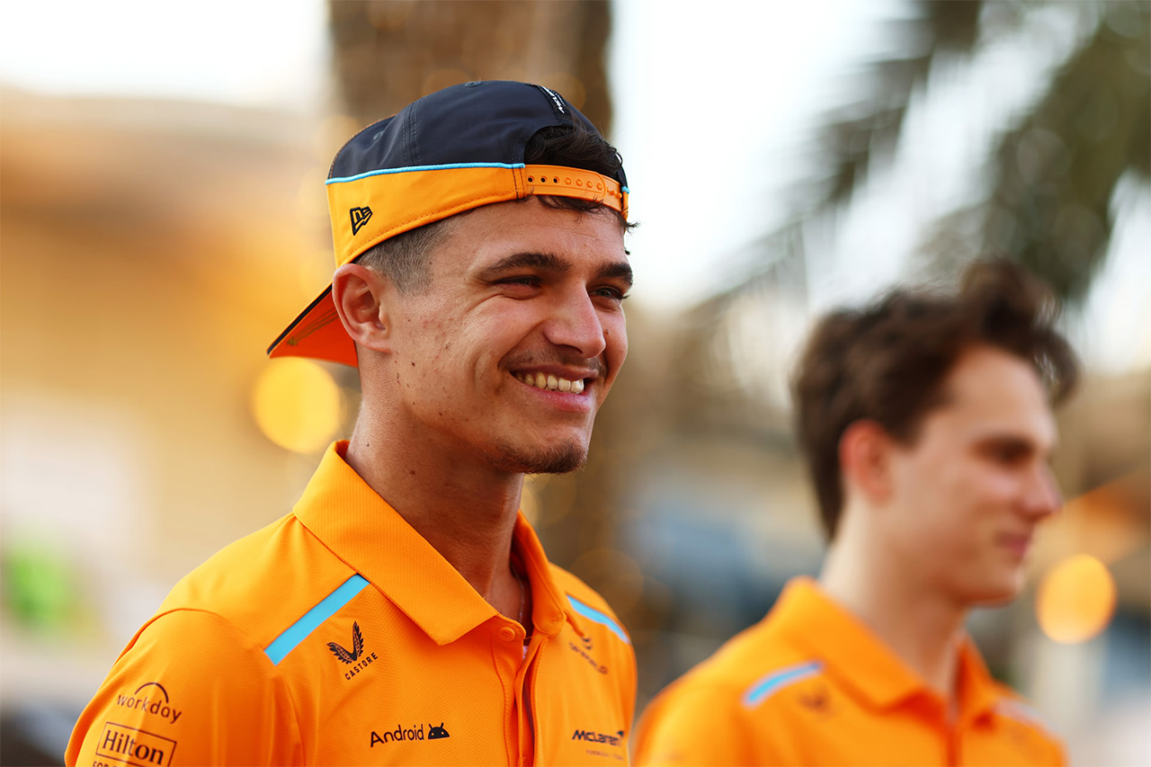 2024年のF1世界選手権 バーレーングランプリ ランド・ノリス