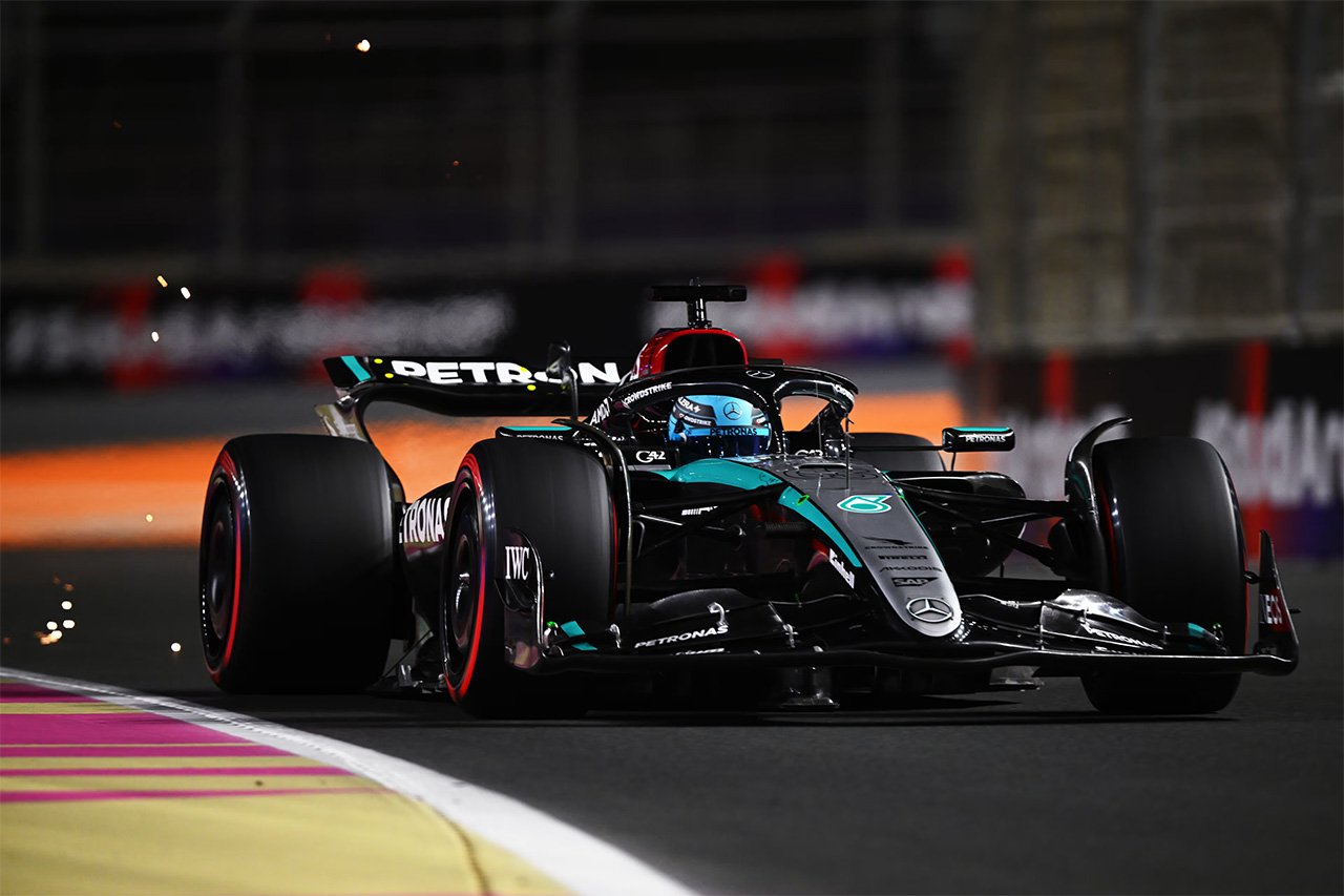 2024年F1 サウジアラビアGP メルセデスAMG・ペトロナス・モータースポーツ