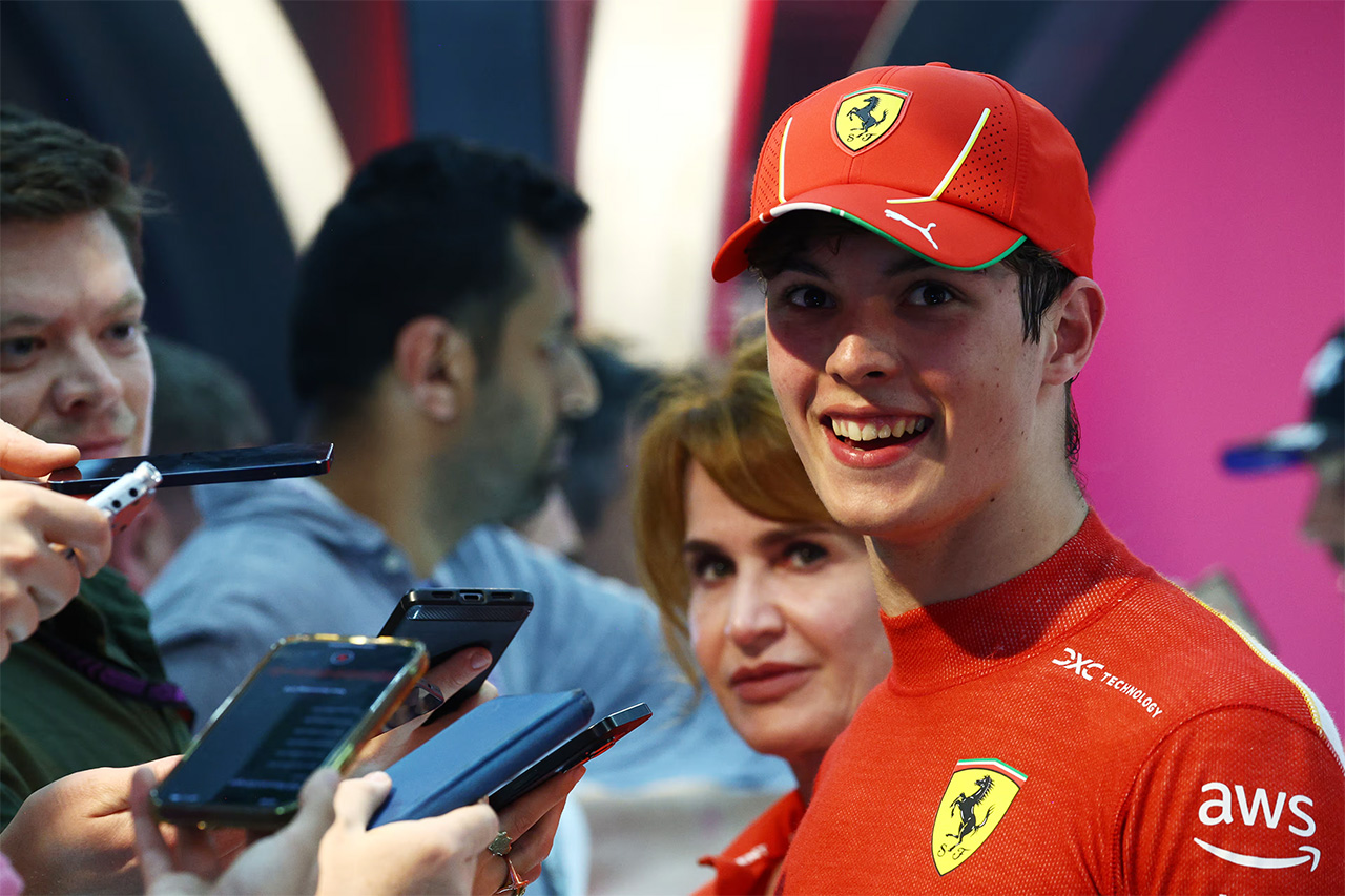 2024年F1 サウジアラビアGP オリバー・ベアマン