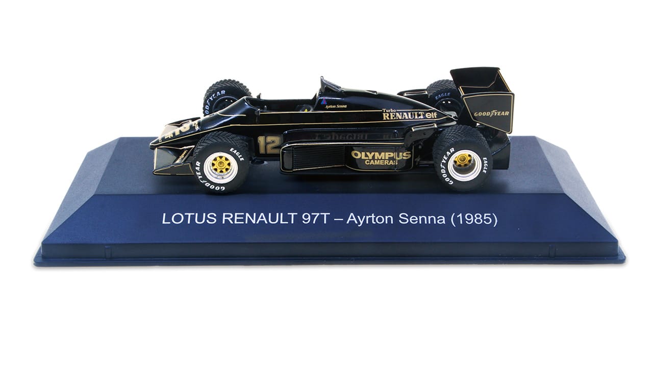 アイルトン・セナ 1/43スケールモデル